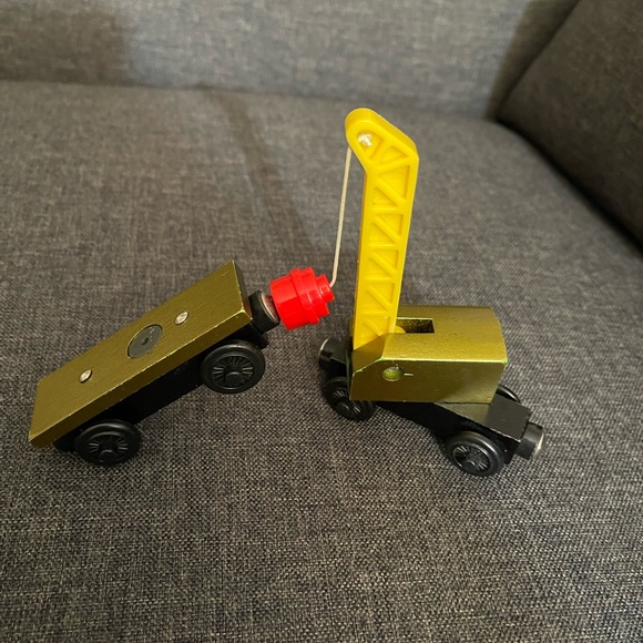 Thomas & Friends Wooden Railway Breakdown Train With Flatbed 2003 - Picture 5 of 6